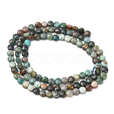 Natural Chrysocolla Beads Strands GG-CBA9631-D14-01-1