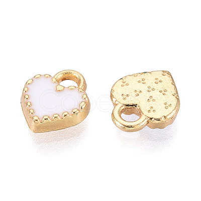Alloy Enamel Charms ENAM-S121-164E-RS-1