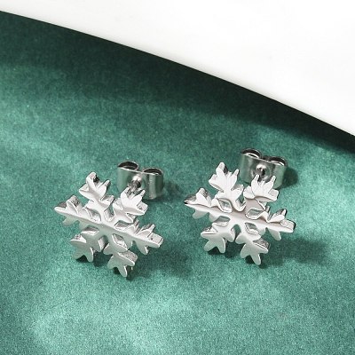 Tarnish Resistant 304 Stainless Steel Ear Studs EJEW-P045-01P-1