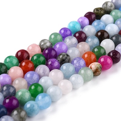 Natural White Jade Beads G-J390-C01-05-1