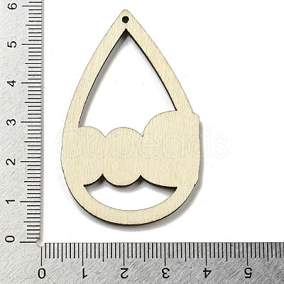 Wood Pendants WOOD-M012-02F-1