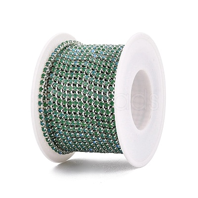 Iron Rhinestone Cup Chains CH-T006-01A-09-1