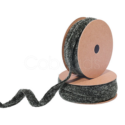 Polyester Chenille Ribbon OCOR-WH0097-36C-1