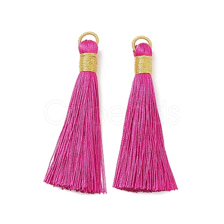 Polyester Tassel Pendants FIND-I009-D02-1