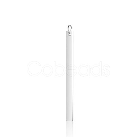 Anti-Tarnish 304 Stainless Steel Pendants STAS-I311-07P-1