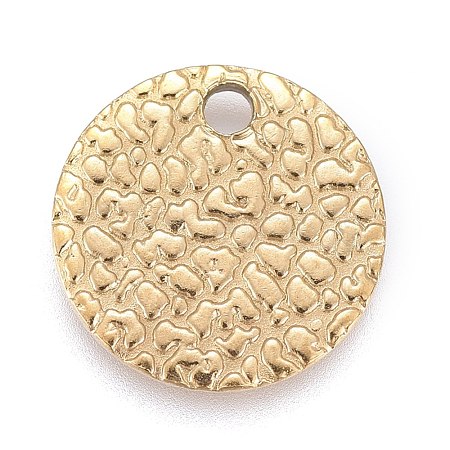 Ion Plating(IP) 304 Stainless Steel Charms STAS-M228-B03-G-1