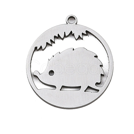 201 Stainless Steel Pendants STAS-Z155-07P-1