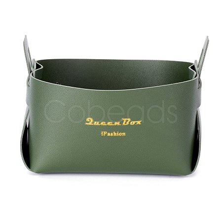 PU Leather Storage Box AJEW-K031-01B-01-1