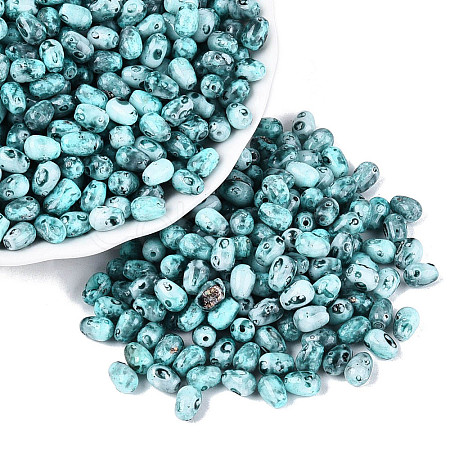 Picasso Glass Seed Beads SEED-N012-10H-1