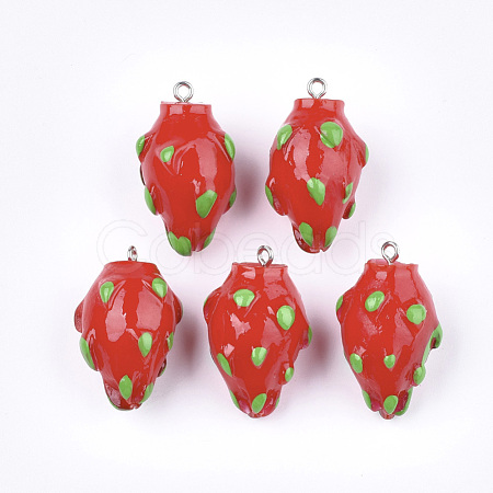 Resin Pendants RESI-T028-44-1