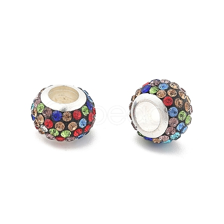 Rondelle Polymer Clay European Beads FIND-U001-01D-1