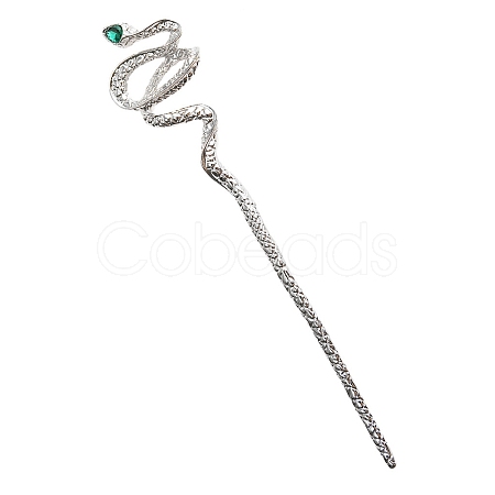 Alloy Rhinestone Hair Sticks LS-PW-WG73999-03-1