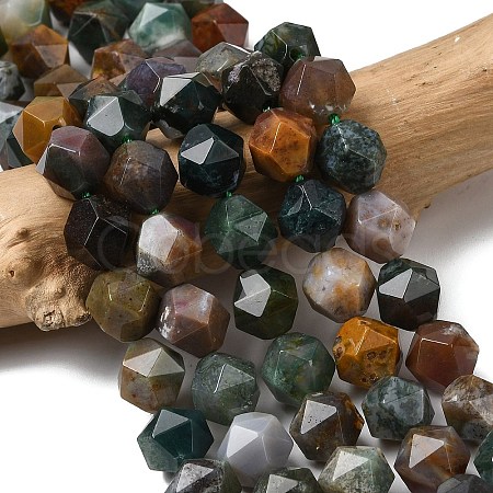 Natural Indian Agate Beads Strands G-Z119-A29-03-1
