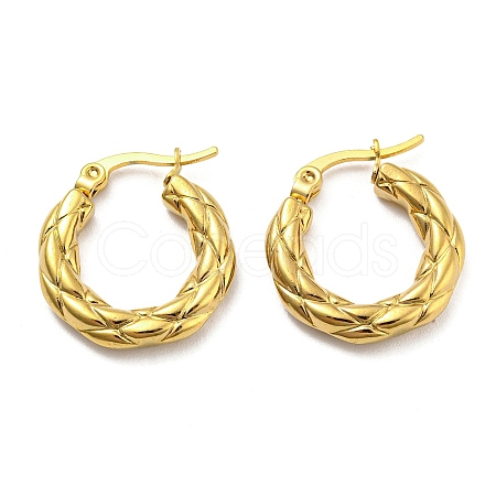 PVD Vacuum Plating 304 Stainless Steel Hoop Earrings for Women EJEW-Q772-08G-1