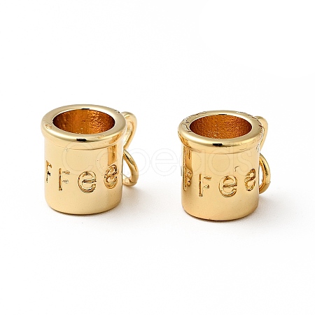 Rack Plating Brass Pendants KK-E060-02G-1