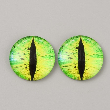Luminous Self Adhesive Glass Eyes Cabochons DIY-WH0304-941C-31-1