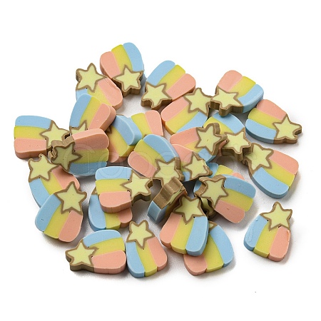 Handmade Polymer Clay Beads CLAY-P003-02-1