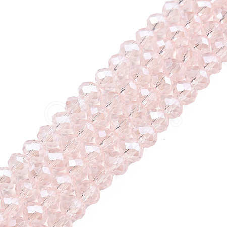 Electroplate Glass Beads Strands EGLA-A034-T2mm-A03-1
