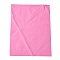 Flat PU Leather Strip, DIY Leather Craft Strips Supplies, Rectangle, Deep Pink, 210x300mm