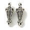 Tibetan Style Lantern Connector Rhinestone Settings, Lead Free and Cadmium Free, Antique Silver, Fit for 2.5mm Rhinestone, 26x10.5x10.5mm, Hole: 2mm, Fit for 2.5mm rhinestone, about 219pcs/1000g