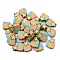 Handmade Polymer Clay Beads, No Hole, Star, Colorful, 9.5x7x2mm, about 3333pcs/500g