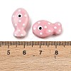Handmade Porcelain Beads PORC-B009-03G-3