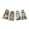 Natural Dalmatian Jasper Pendants G-Q601-10B-1