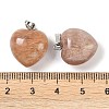 Natural Mixed Stone Pendants G-J386-H-P-4