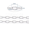 Tarnish Resistant 304 Stainless Steel Cable Chains CHS-L024-013B-3