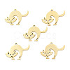 Ion Plating(IP) 201 Stainless Steel Pendants STAS-N098-083LG-2