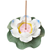 Porcelain Incense Burner Holder AJEW-WH0314-99A-03-1