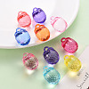Autumn Theme Transparent Acrylic Pendants TACR-T024-04B-7