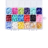 Handmade Polymer Clay Beads CLAY-JP0001-03-8mm-2