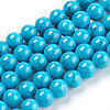 Synthetic Turquoise Beads Strands TURQ-H038-6mm-XXS09-1