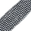 Electroplated Shell Pearl Beads Strands BSHE-H113-06A-05-1