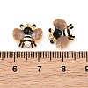 Brass Enamel Pendants KK-CBA6818-02G-3