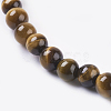 Natural Tiger Eye Beads Strands G-G099-4mm-5-3