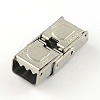 Tarnish Resistant Smooth Surface 201 Stainless Steel Watch Band Clasps STAS-R063-87-3