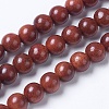 Natural Wood Beads Strands WOOD-J001-04-8mm-1