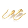 Rack Plating Brass Earring Hooks KK-C081-06G-2