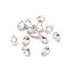 Glass Rhinestone Cabochons GGLA-P002-08C-01-2