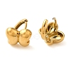 Real 18K Gold Plated 304 Stainless Stee Hoop Earrings EJEW-U009-02G-06-2
