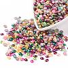 ABS Plastic Imitation Pearl Cabochons SACR-R755-8x6mm-ZM-1