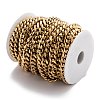 304 Stainless Steel Cuban Link Chain STAS-B019-02D-G-4