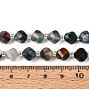 Natural Indian Agate Beads Strands G-T144-24A-05-5