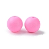 Round Food Grade Eco-Friendly Silicone Focal Beads SIL-F003-01F-3
