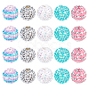 Resin Rhinestone Beads RESI-PH0001-81B-1
