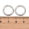 Tarnish Resistant 304 Stainless Steel Open Jump Rings STAS-R065-41-5