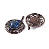 Natural Lapis Lazuli Dyed Pendants G-Q158-03-15-2