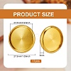 11Pcs Alloy Cabochon Settings FIND-BC0013-53G-01-2